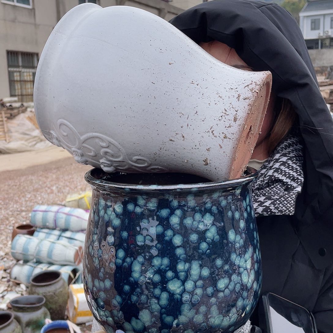 紫砂花盆王嫂花盆直播0305-292