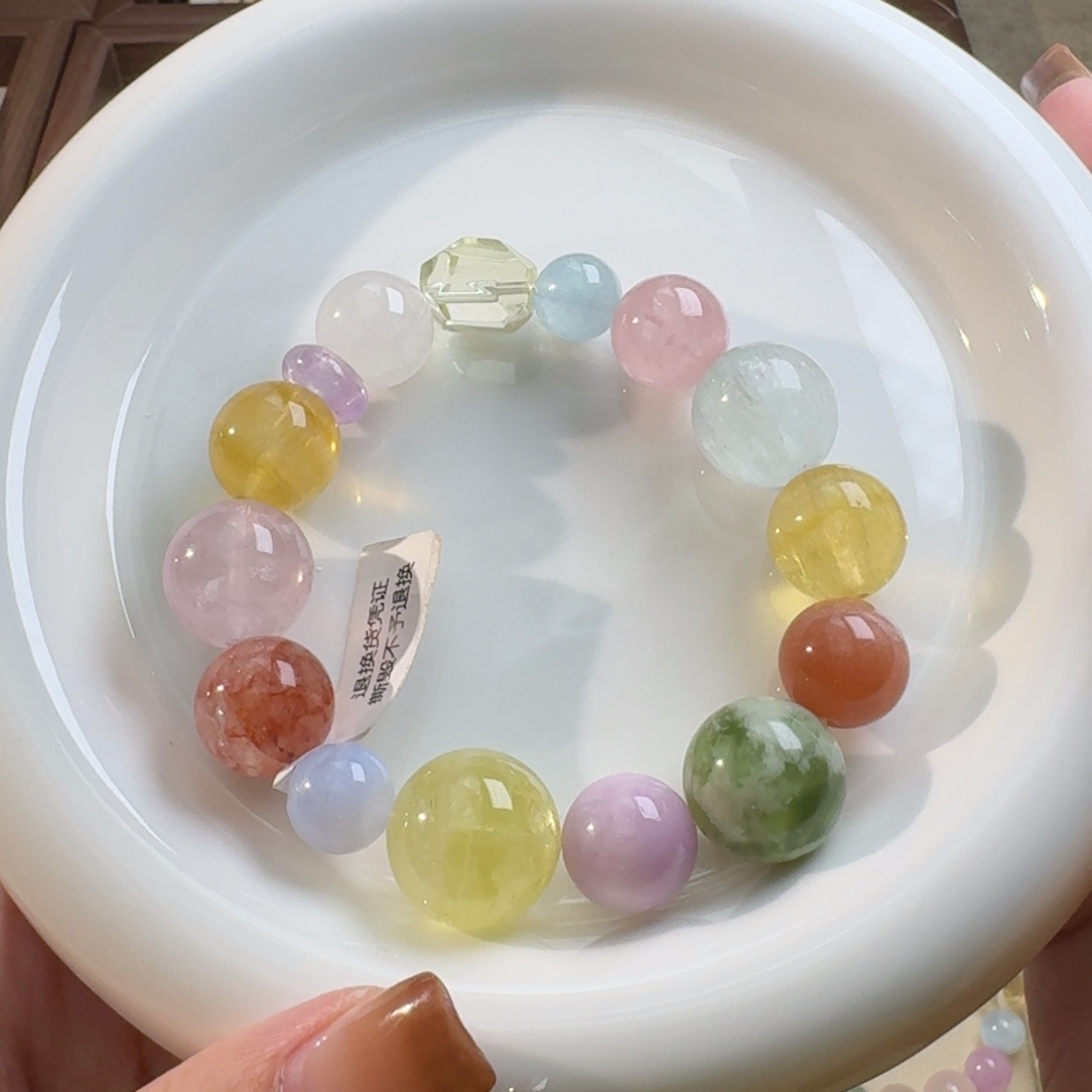 反***狗手链未镶嵌水晶多宝