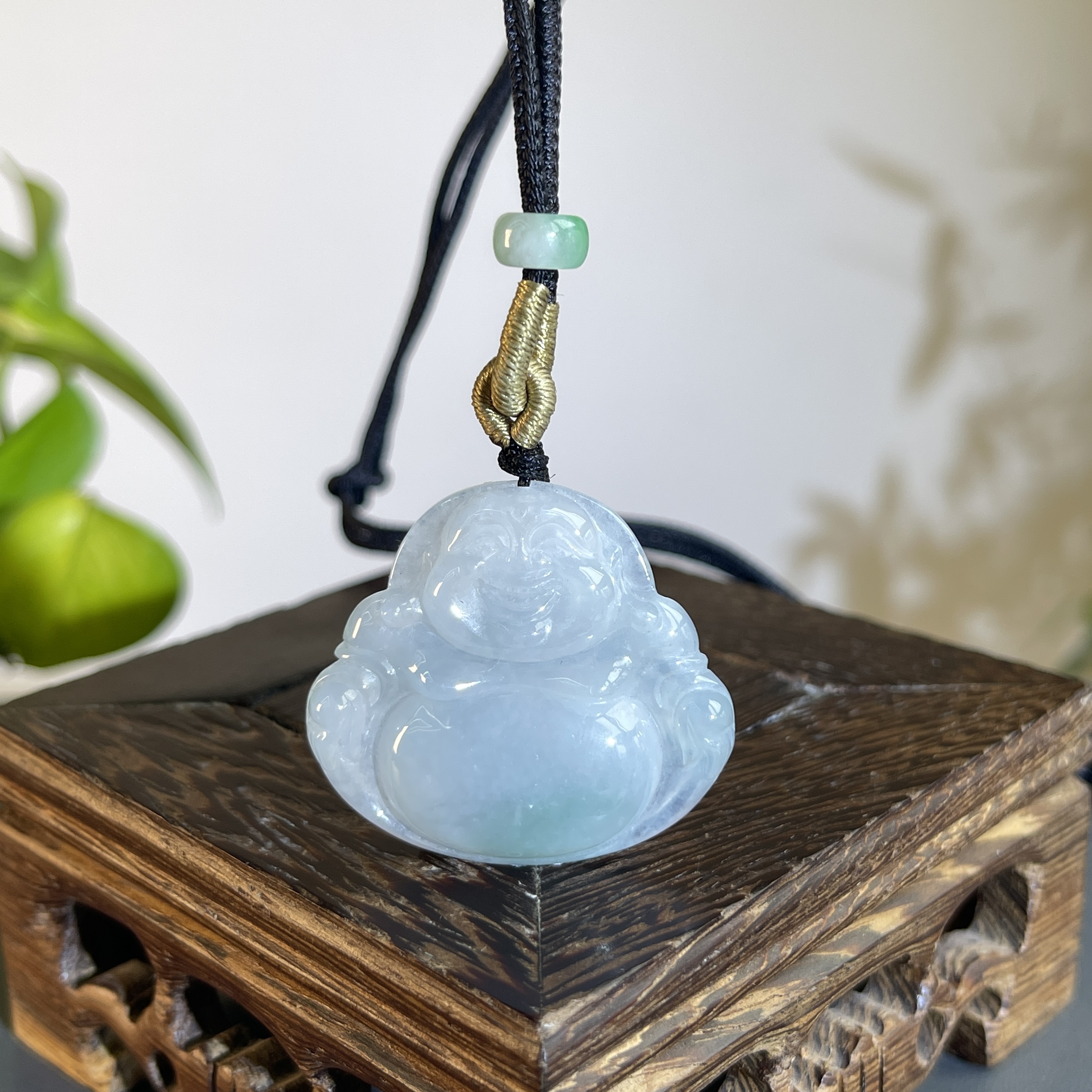 JCA07-78 天然缅甸A货翡翠 佛公