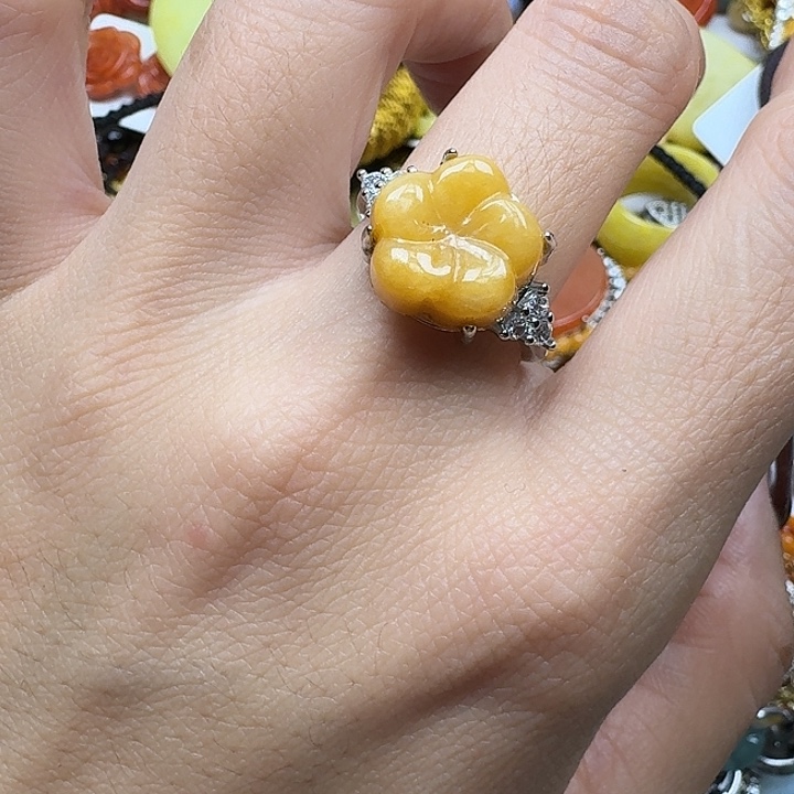 翡翠未镶嵌项链翡翠