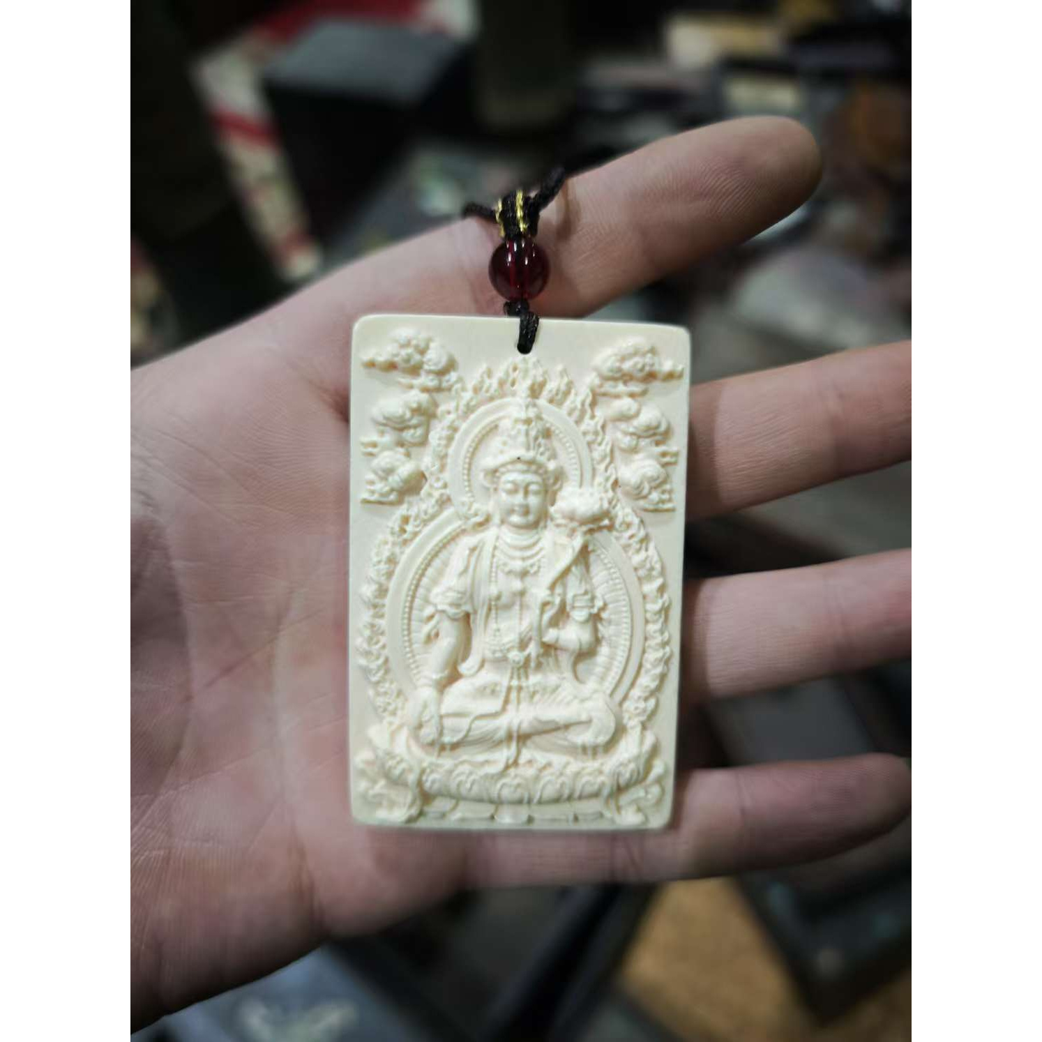 【闪购商品】猛犸象牙挂件策123东