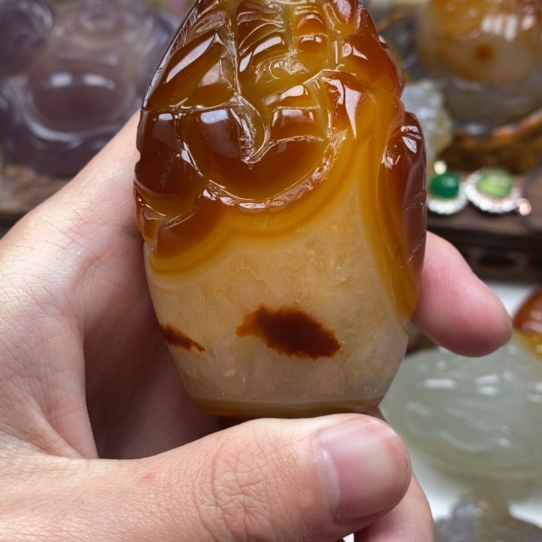 玛瑙/玉髓未镶嵌颈饰