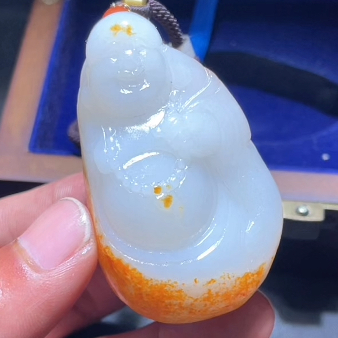 和田玉玉石挂件 d1228拍一发一