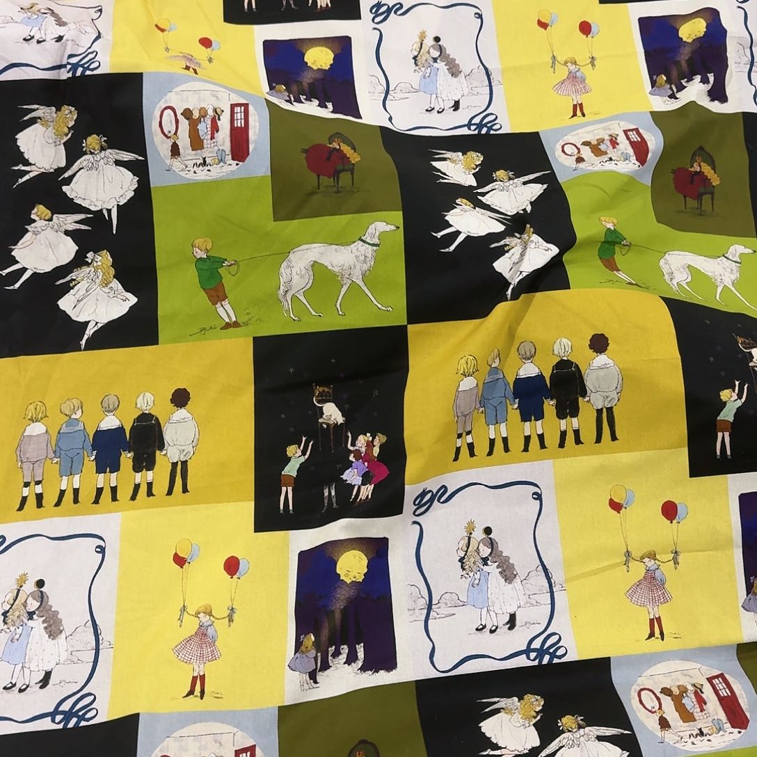 1.16米价纯棉平布1.1米宽果子布艺B区地卷