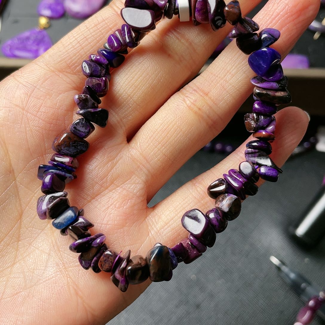 苏纪石（舒俱来）手链未镶嵌