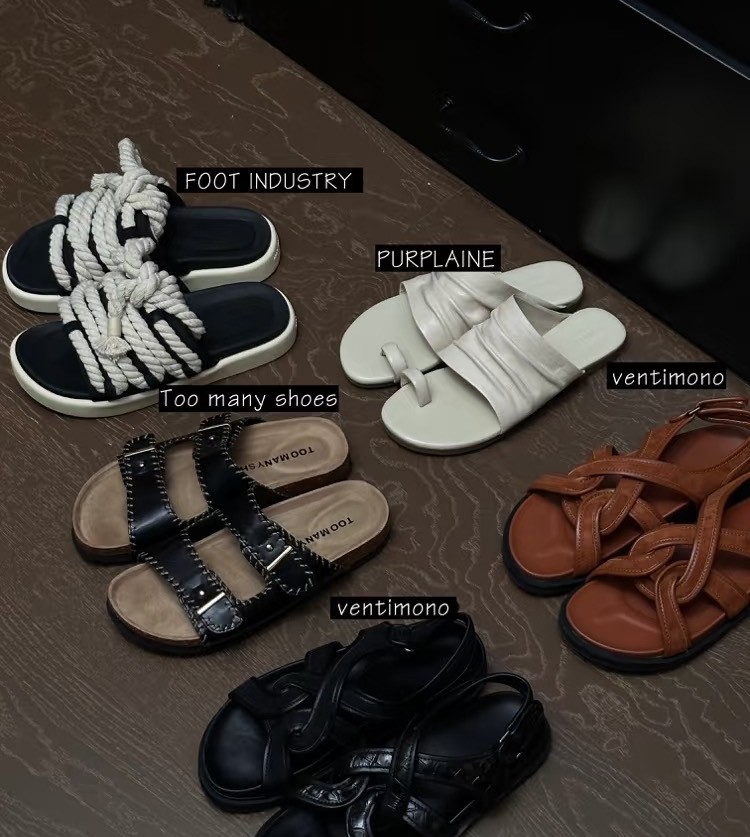 （价格链接）红舒适时尚休闲百搭夏季外穿厚底