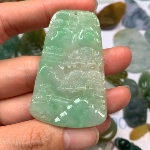 定制翡翠翡翠未镶嵌