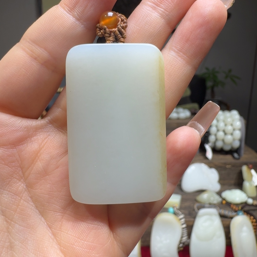 和田玉挂件未镶嵌