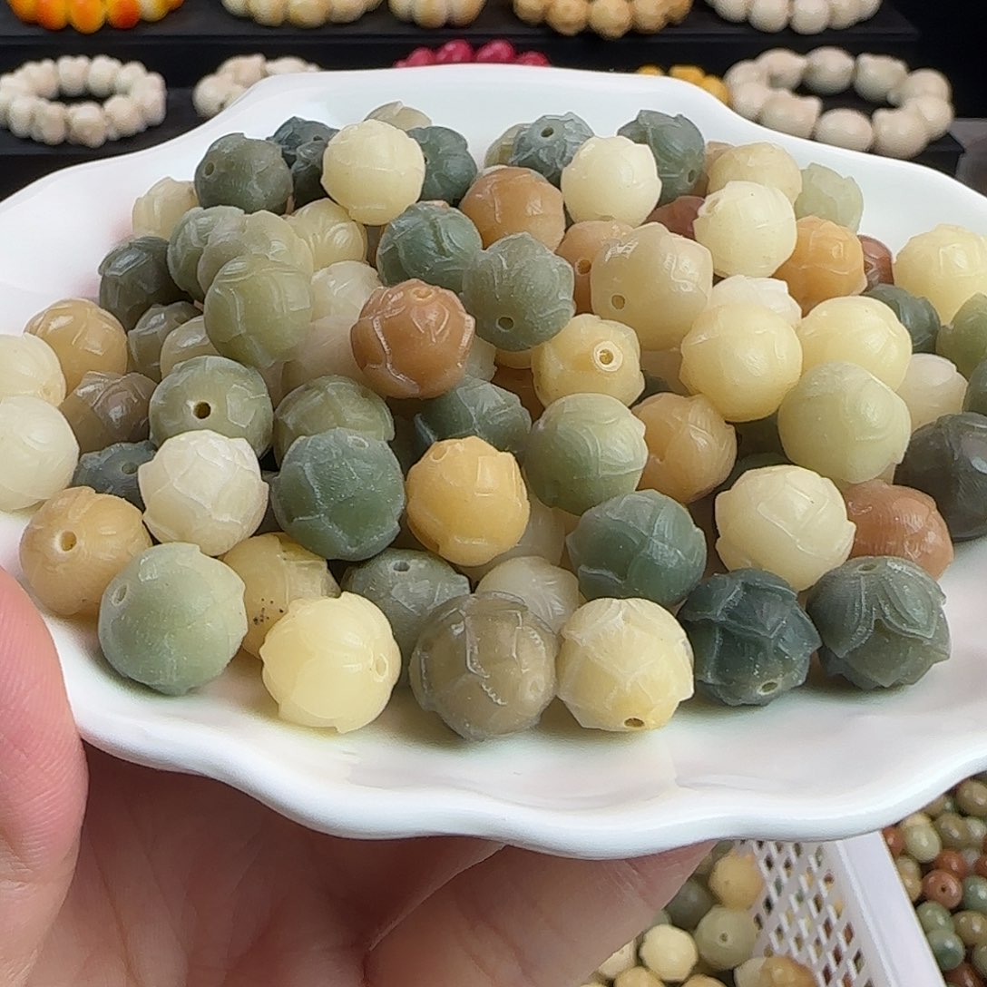 手串菩提根/象牙果瑕疵卡12/13多宝有钱花30卡牌➕20颗备珠