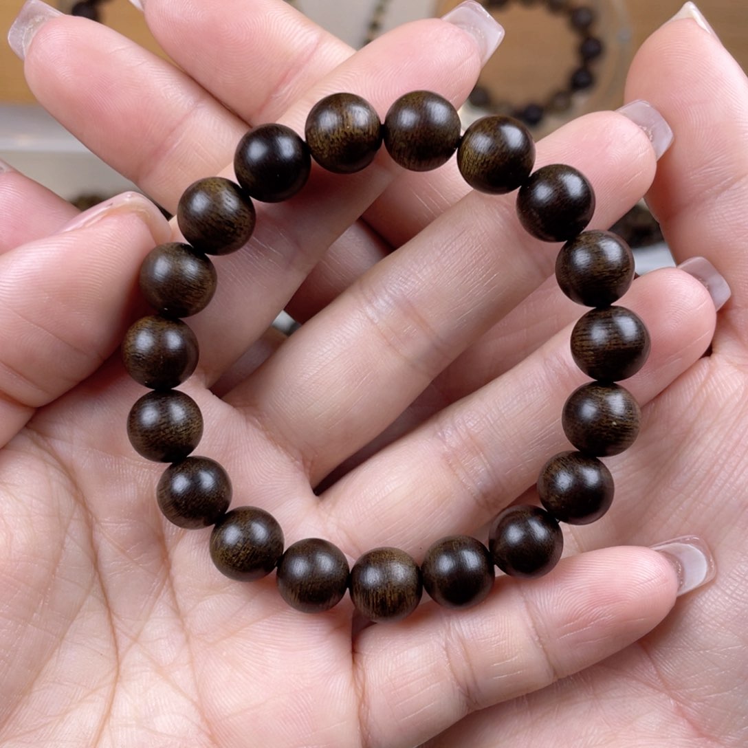 沉香手串天****8越南芽庄白棋楠