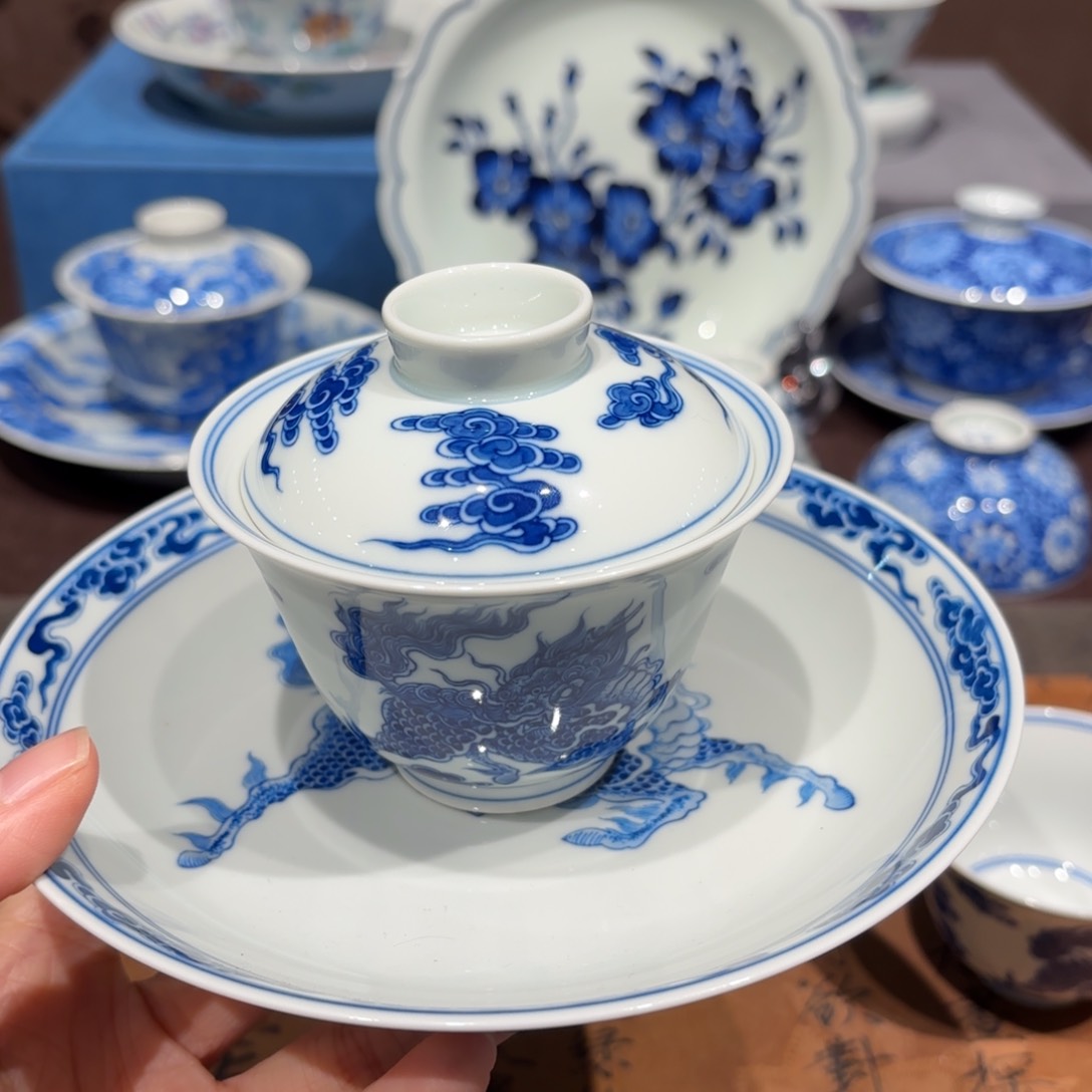 瓷片景德镇纯手工手绘