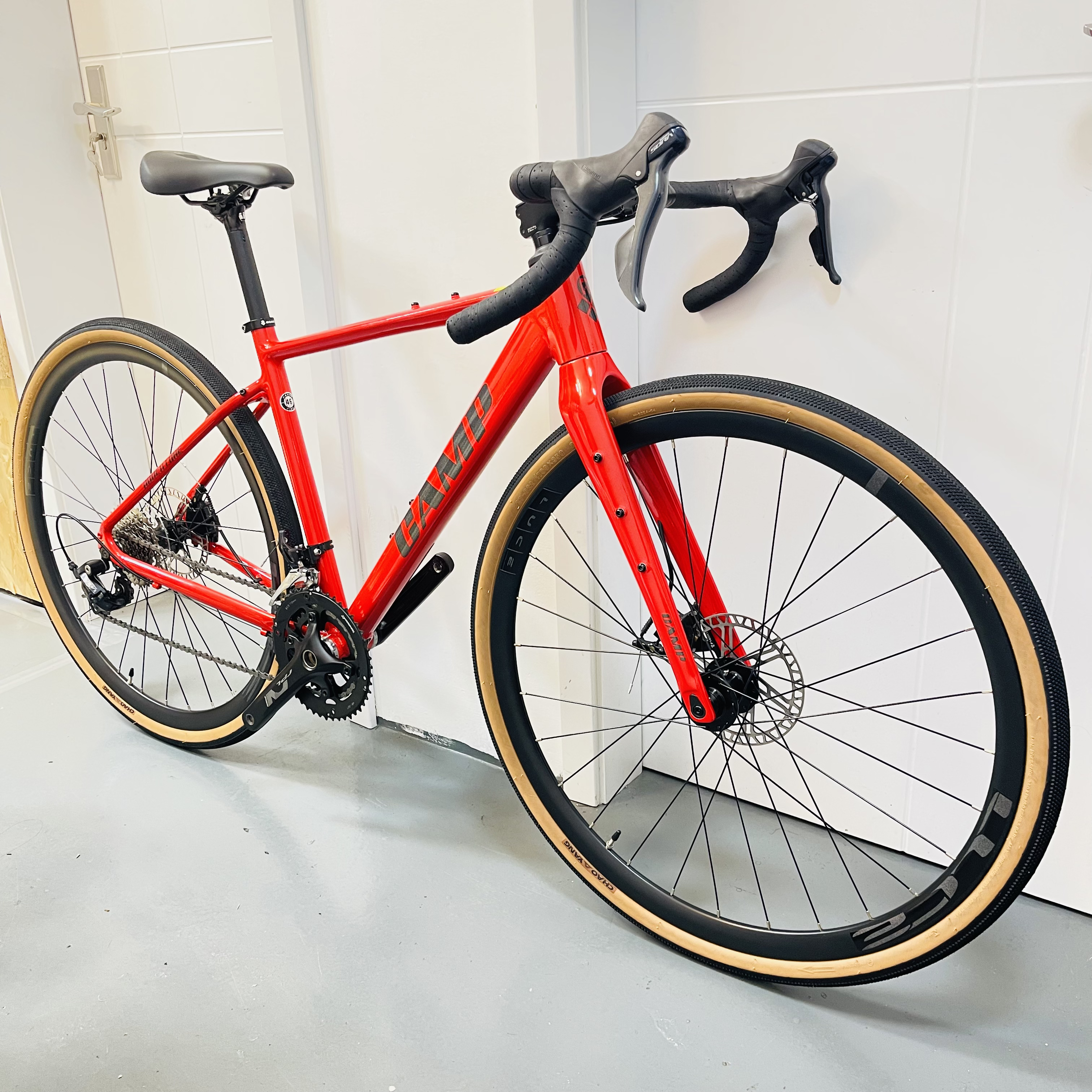 坎 普 瓜车 铝合金公路自行车 尺码46码 