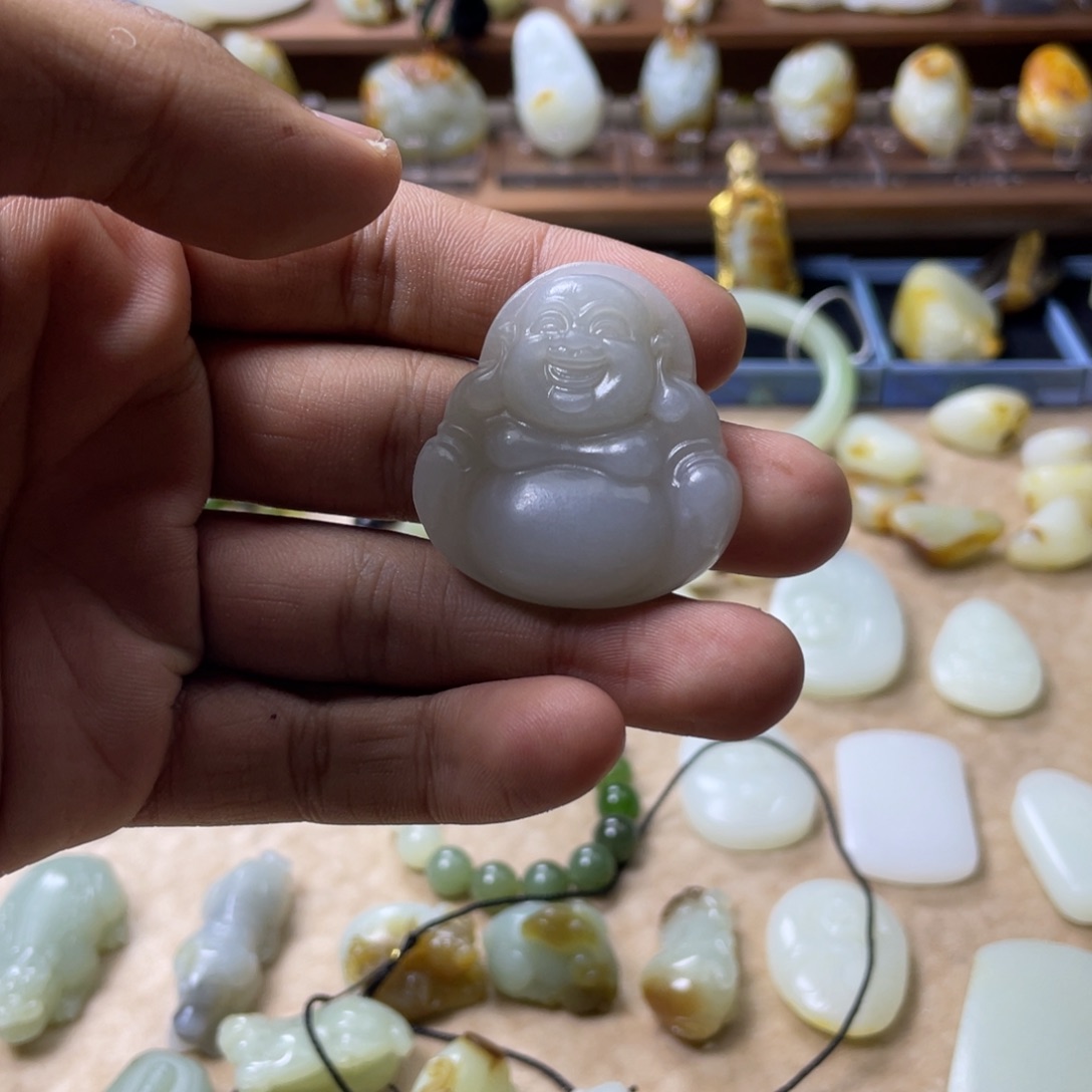 吊坠(不含链)未镶嵌和田玉