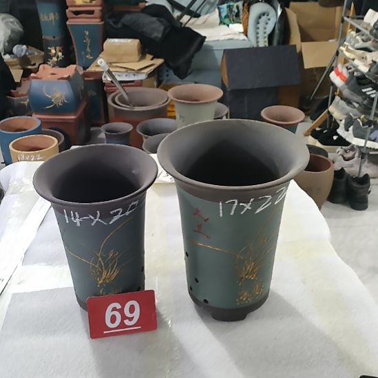 紫砂花盆宜兴紫砂花盆