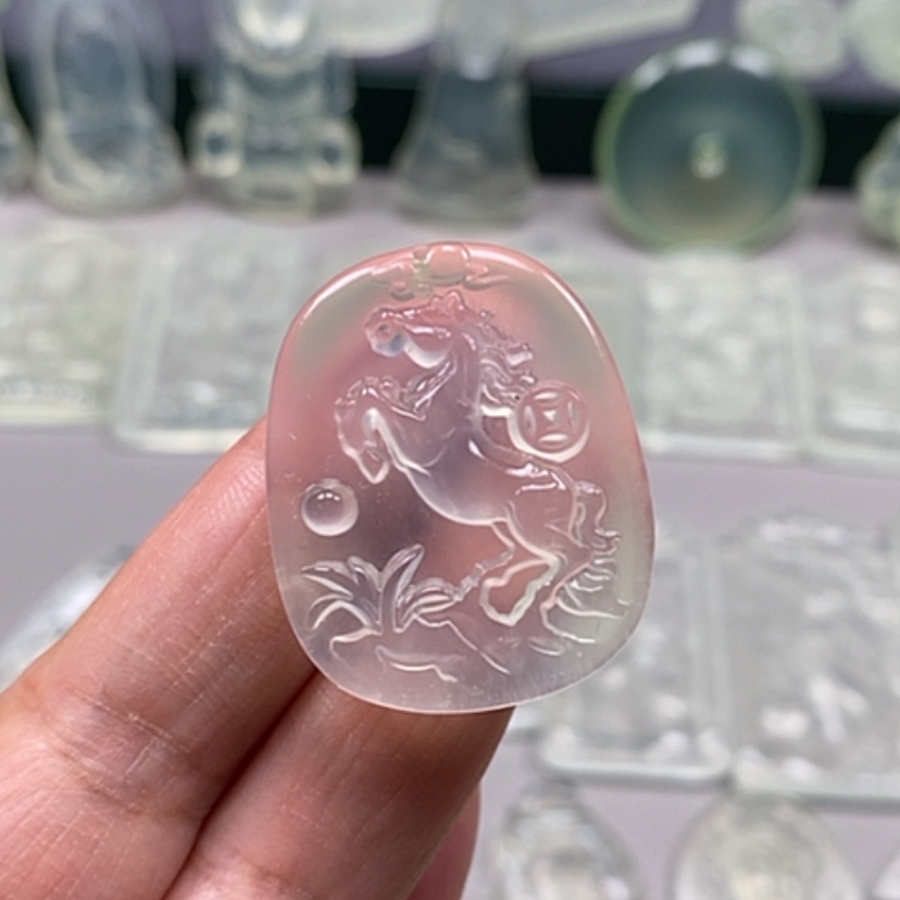 【闪购商品】岫玉吊坠(不含链)未镶嵌