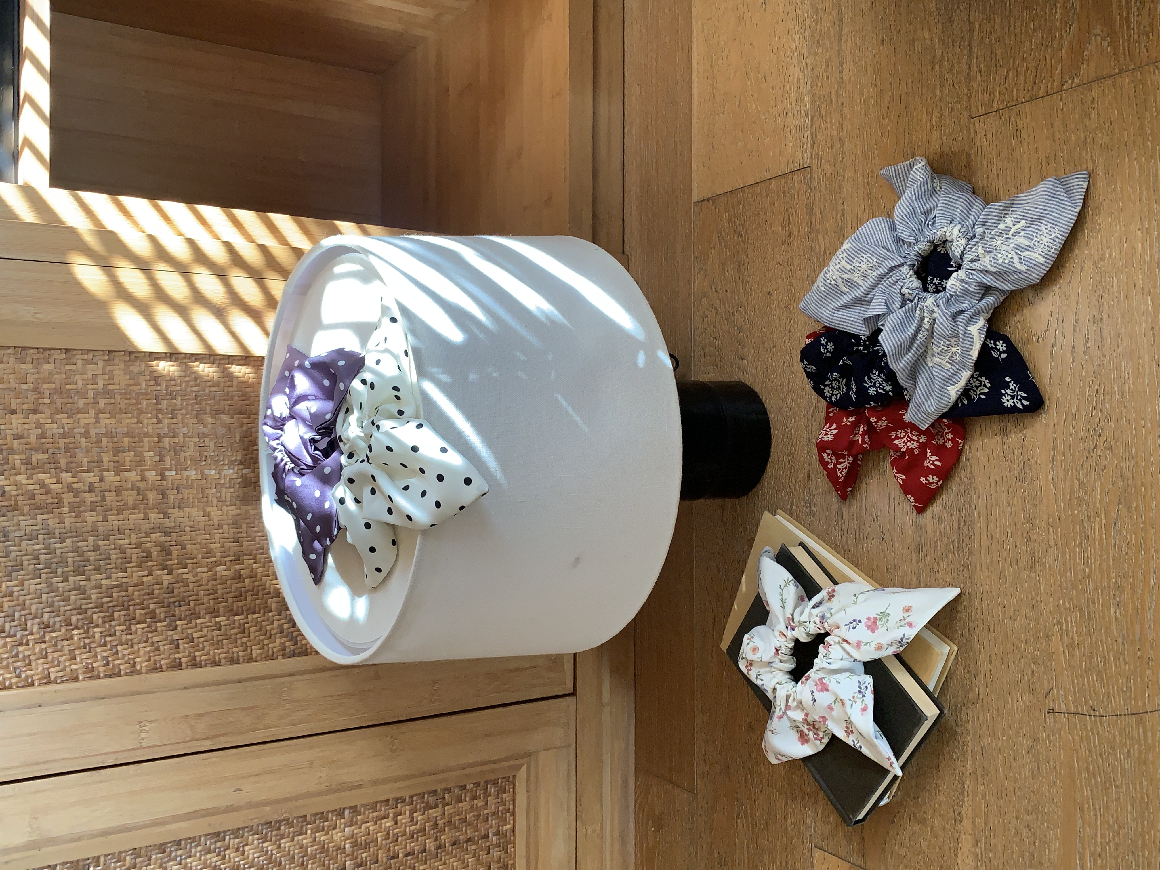 EIA一尧【发圈合集】法式复古碎花波点大肠发圈女高级发绳裙子同款