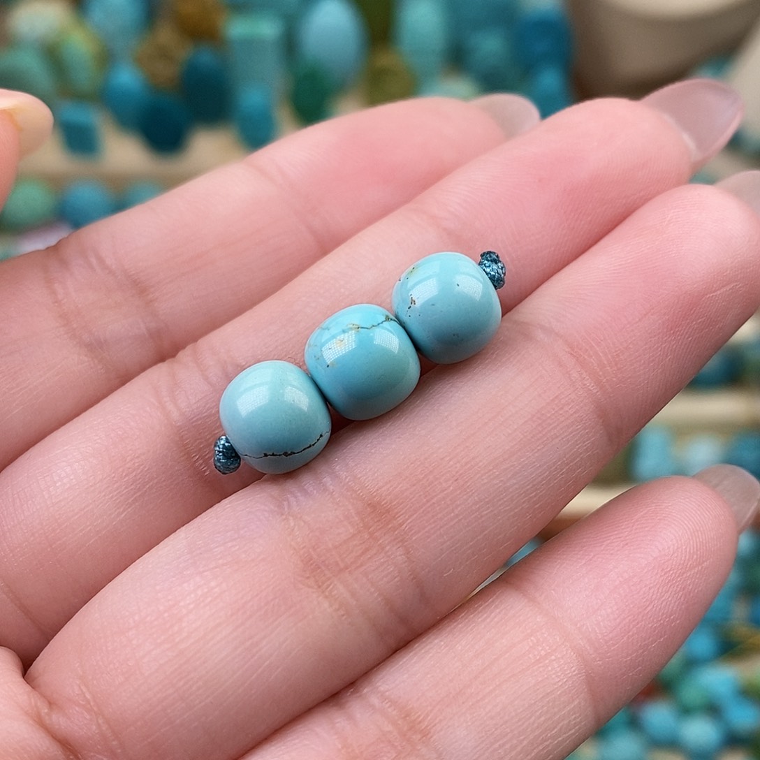 绿松石珠宝奇石未镶嵌