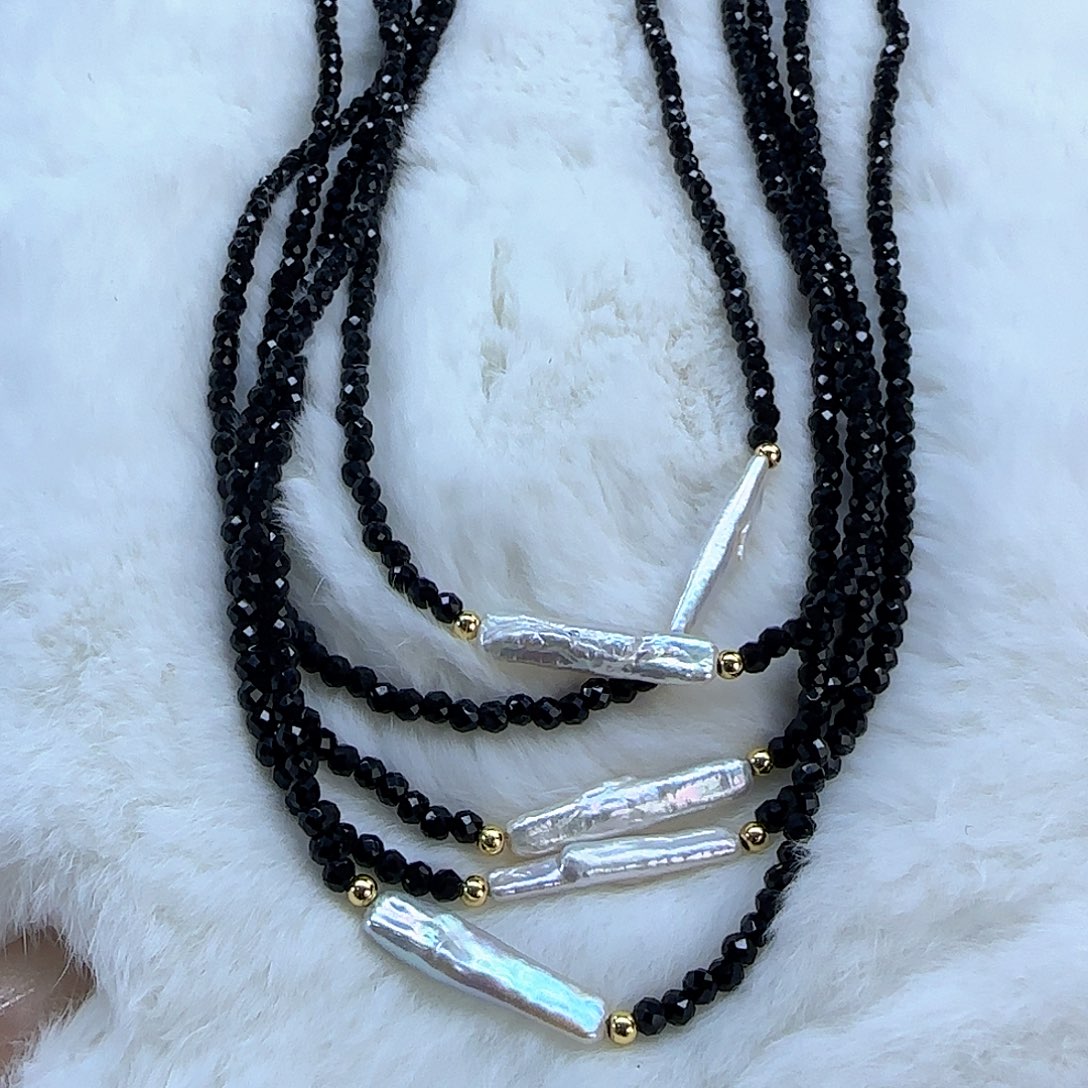 未镶嵌项链定制367淡水珍珠