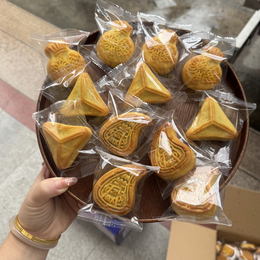 潮汕特产美食 壳桃 传统薄皮馅糕点