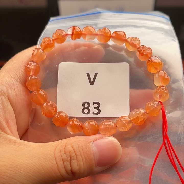 未镶嵌南红玛瑙多样性发货8m m南红玛瑙