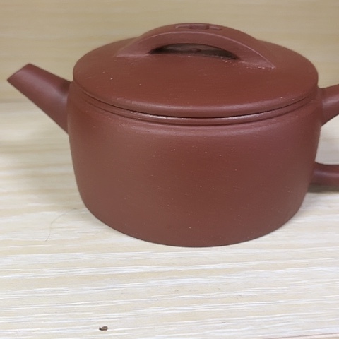 紫砂茶壶老紫泥汉瓦200c c