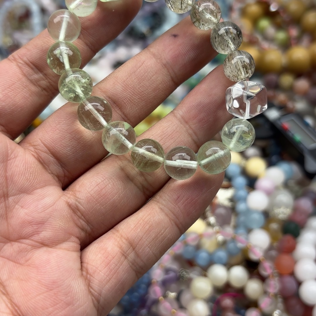 手链银S925镶嵌水晶