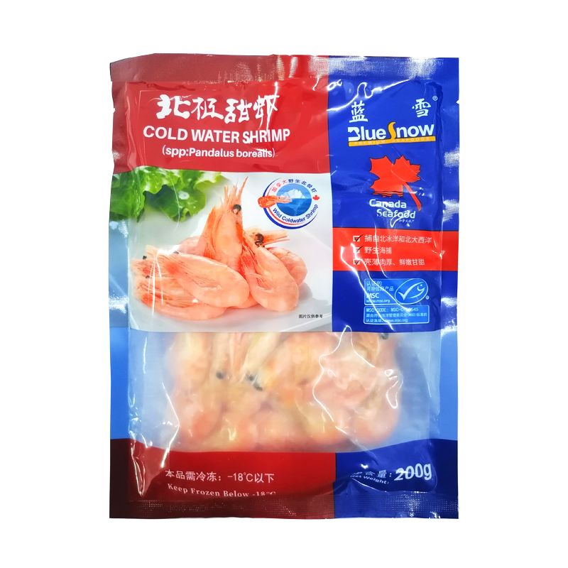 蓝雪北极甜虾 200g/袋