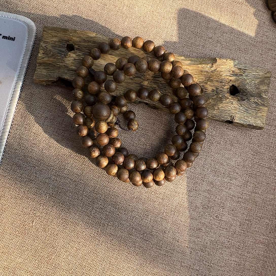 沉香手串圆珠07多圈多样性发其一