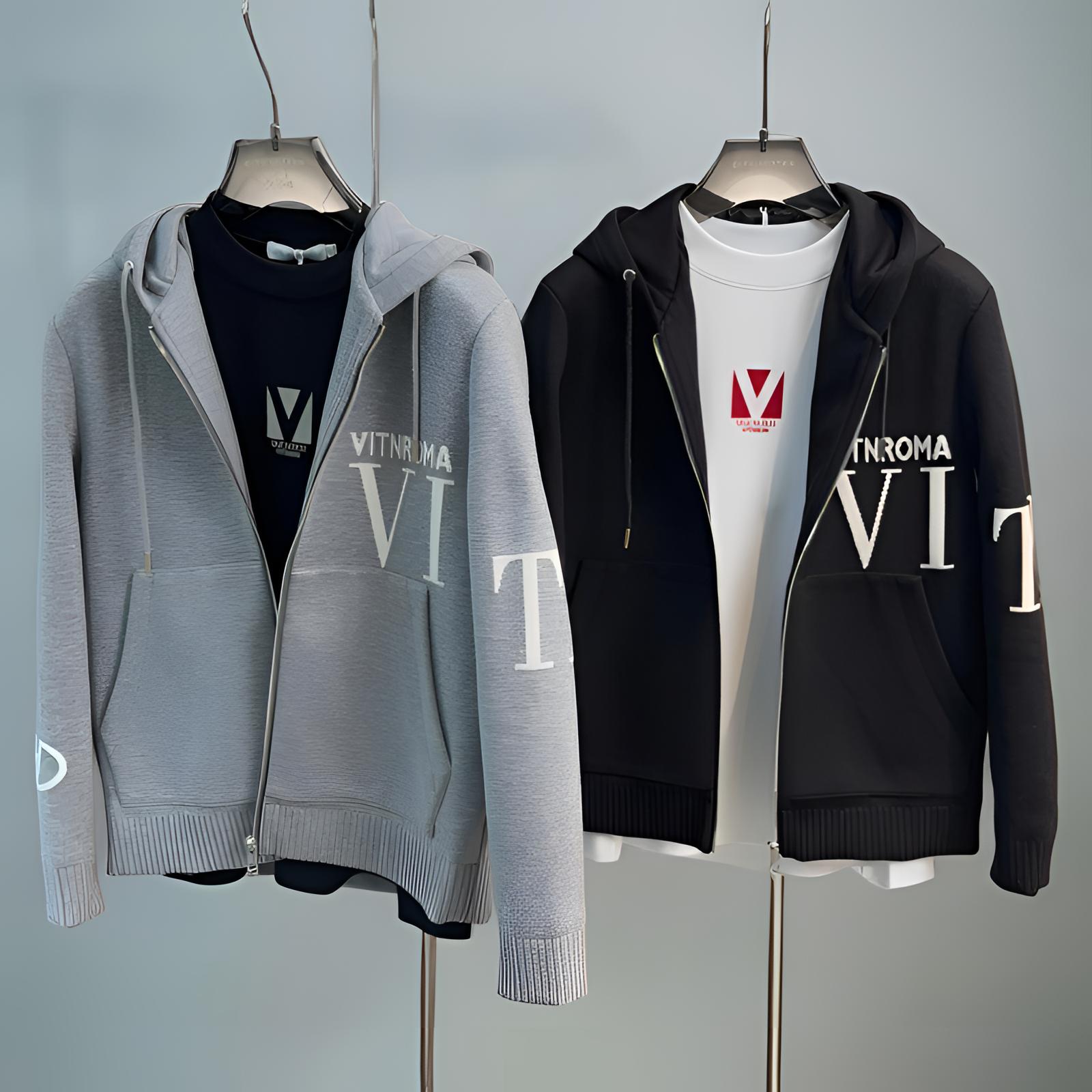 男士连帽大衣超高性价比不起球时尚休闲潮流