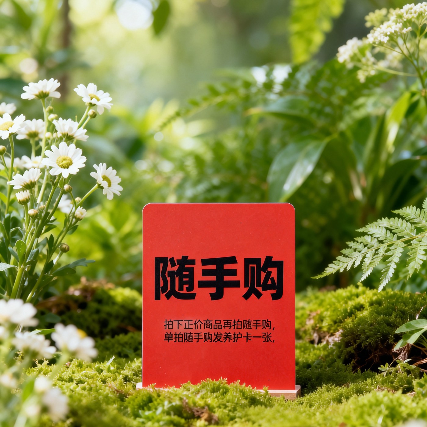 随手购【单独拍只发养护卡】拍下正价花再拍随手购 随正价花一起发
