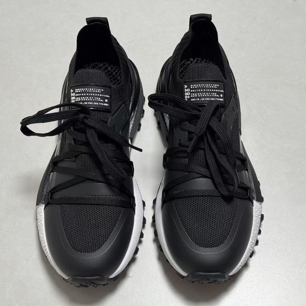 欧美原单一脚蹬回弹减震公路耐磨跑步鞋休闲老爹鞋男士时尚运动鞋