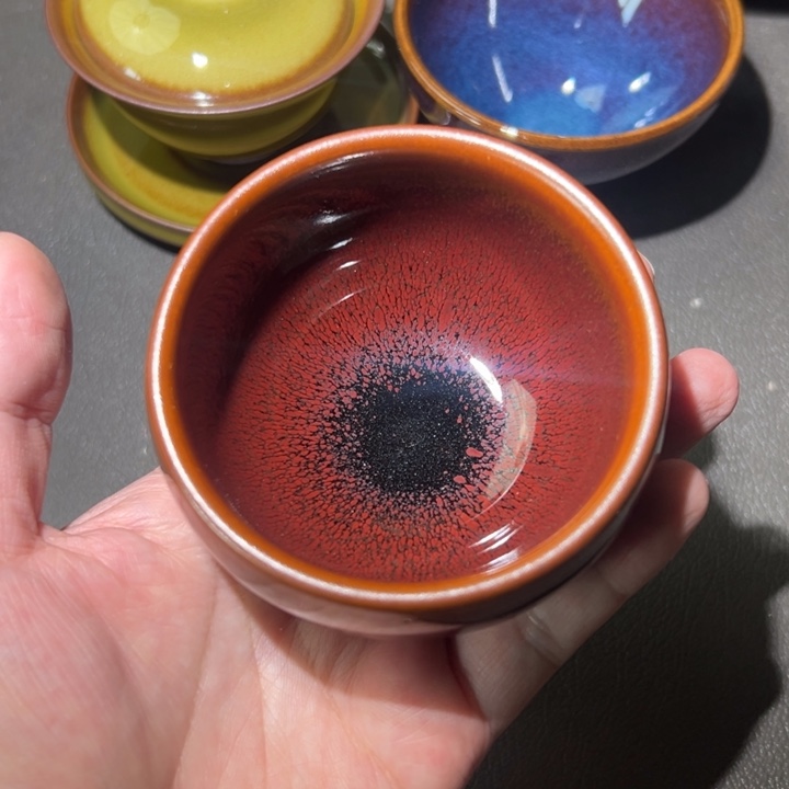 茶盏这个时候才开始准备