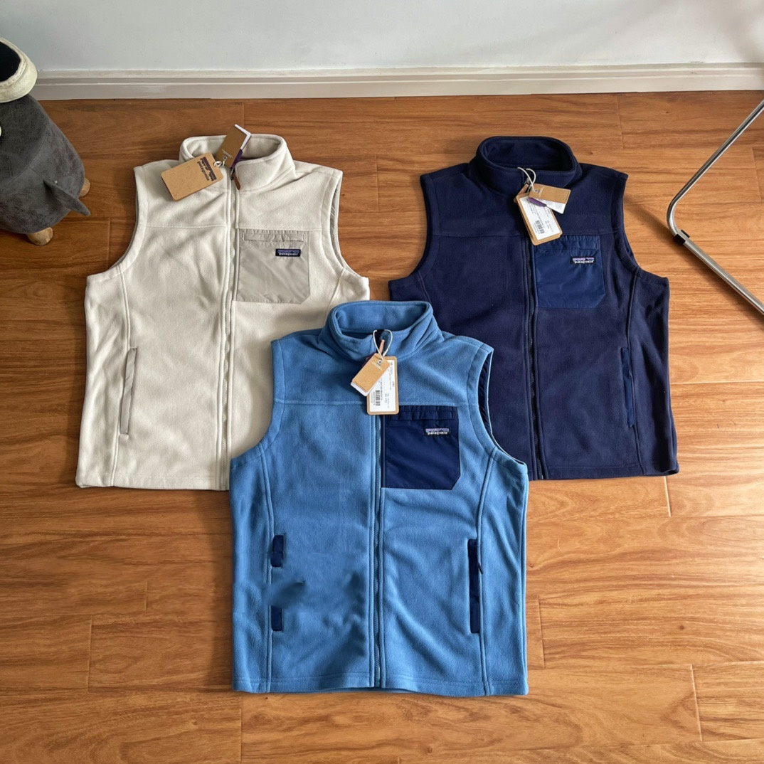 美式户外抓绒保暖马甲男女秋冬男士春秋运动休闲马夹加厚防风