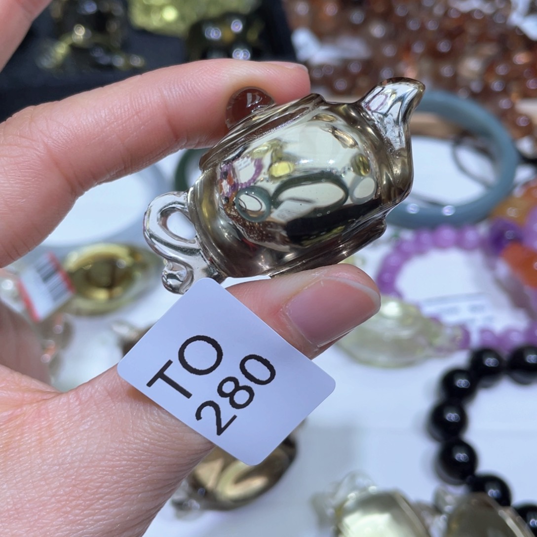 水晶颈饰未镶嵌挂件