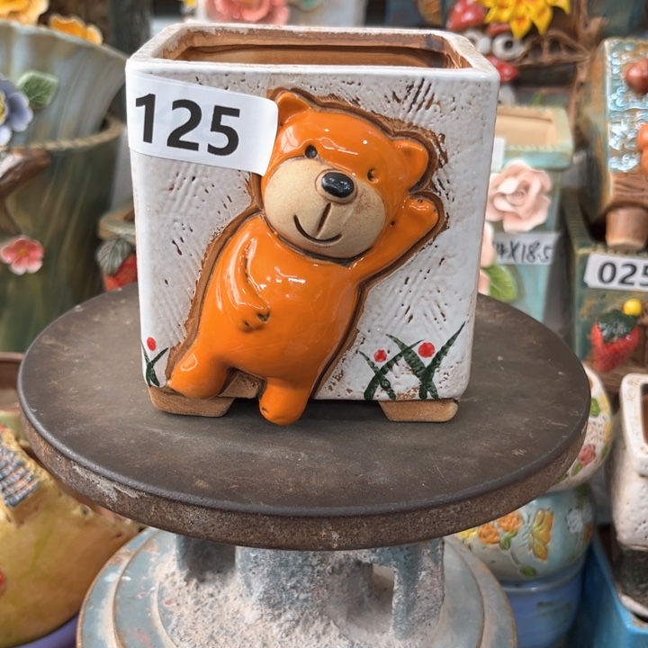 紫砂花盆粗陶材质多肉花盆