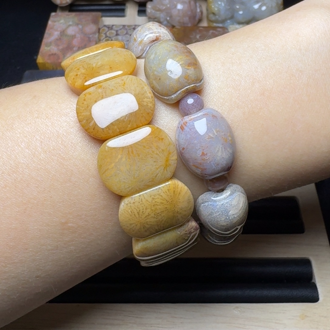 硅化玉未镶嵌烟花