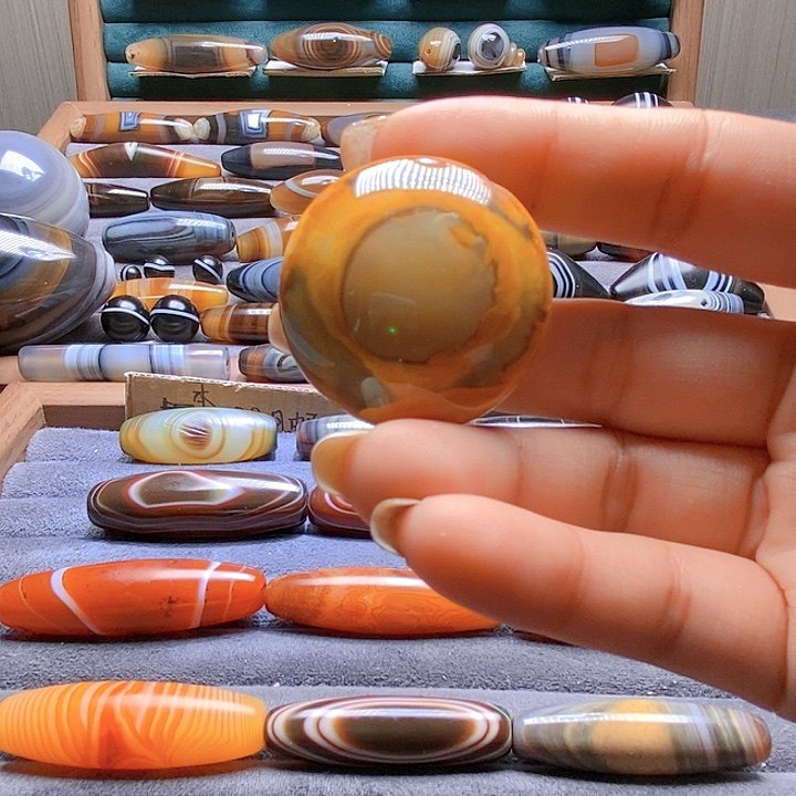 玛瑙/玉髓未镶嵌吊坠(不含链)