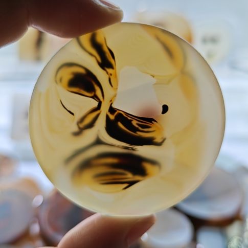 玛瑙/玉髓未镶嵌吊坠(不含链)86号