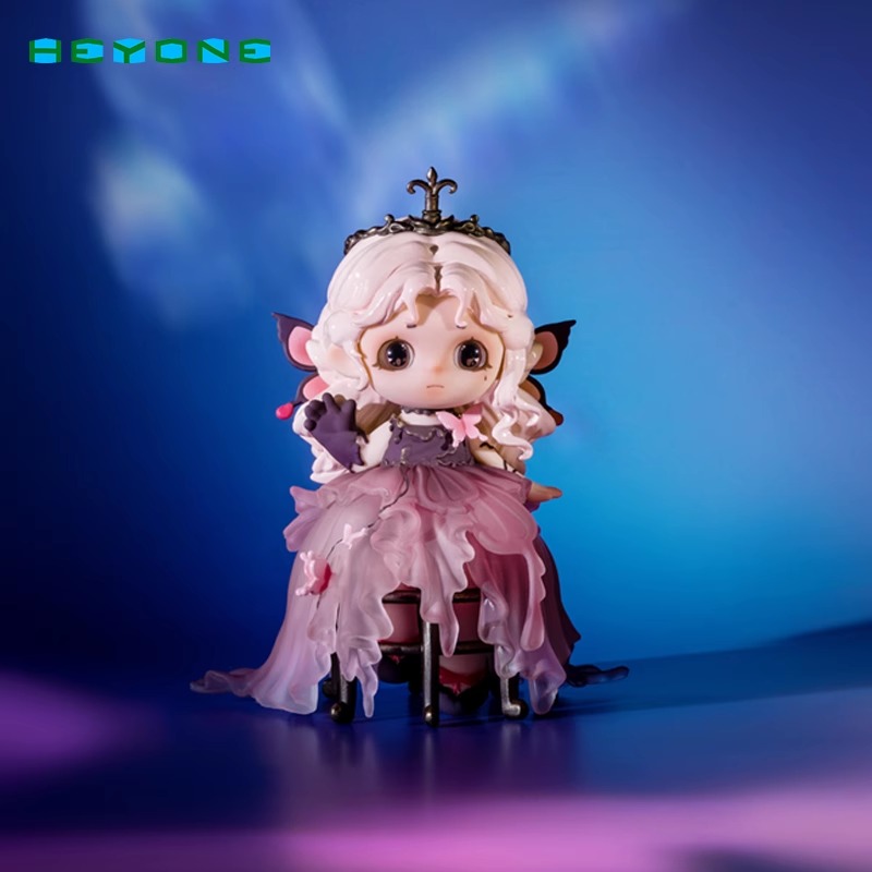 七七【拆盒】黑玩荞荞光与暗夜之歌手办摆件 潮玩盲盒代拆