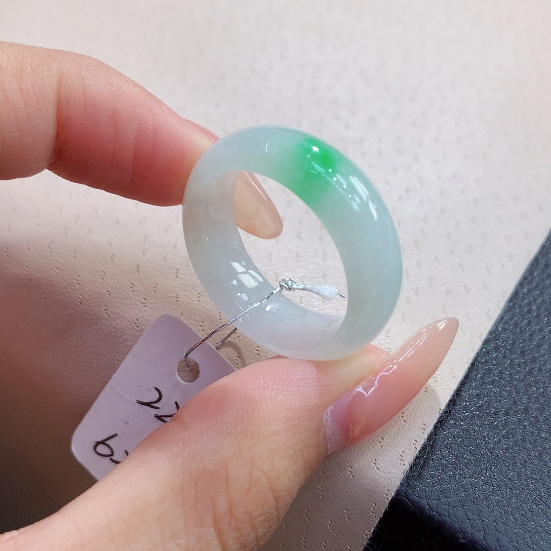 未镶嵌戒指翡翠22号