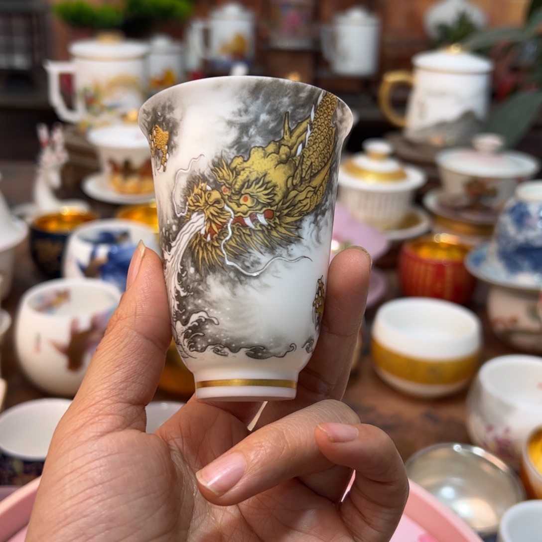 高端大气上档次陶瓷茶具