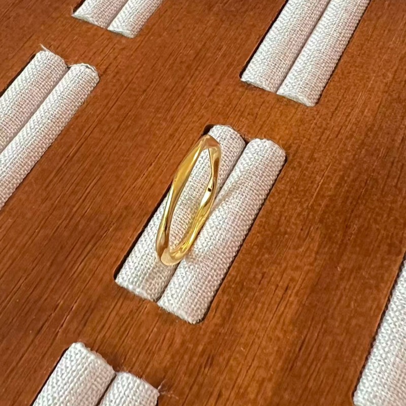 克重0.41 13号 莫比戒指 足金999