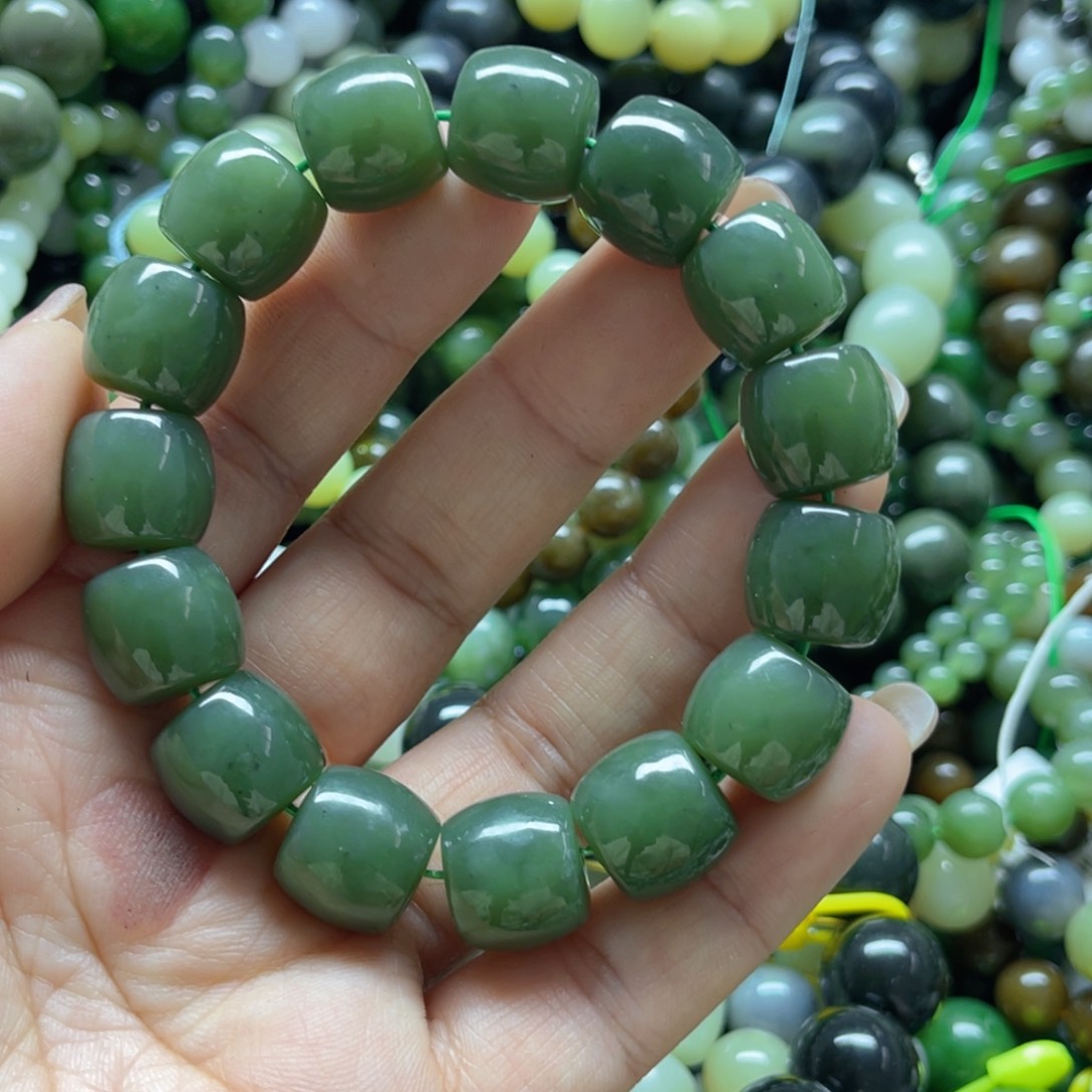 和田玉手链未镶嵌