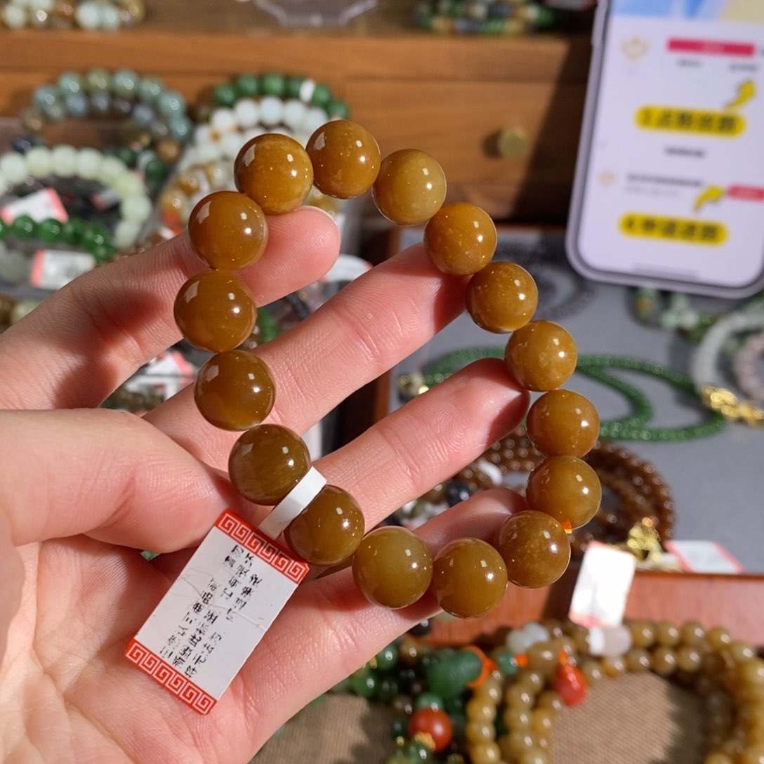 和田玉手链未镶嵌