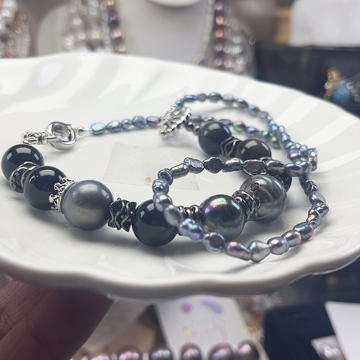 淡水珍珠未镶嵌套装【纯恬】