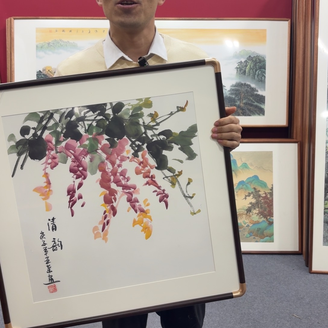 国画手绘绘画作品