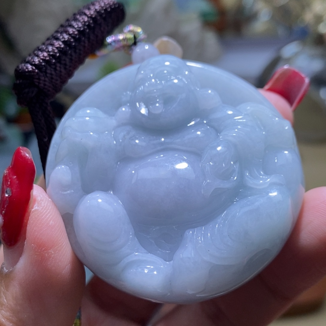 【闪购商品】翡翠颈饰未镶嵌佛