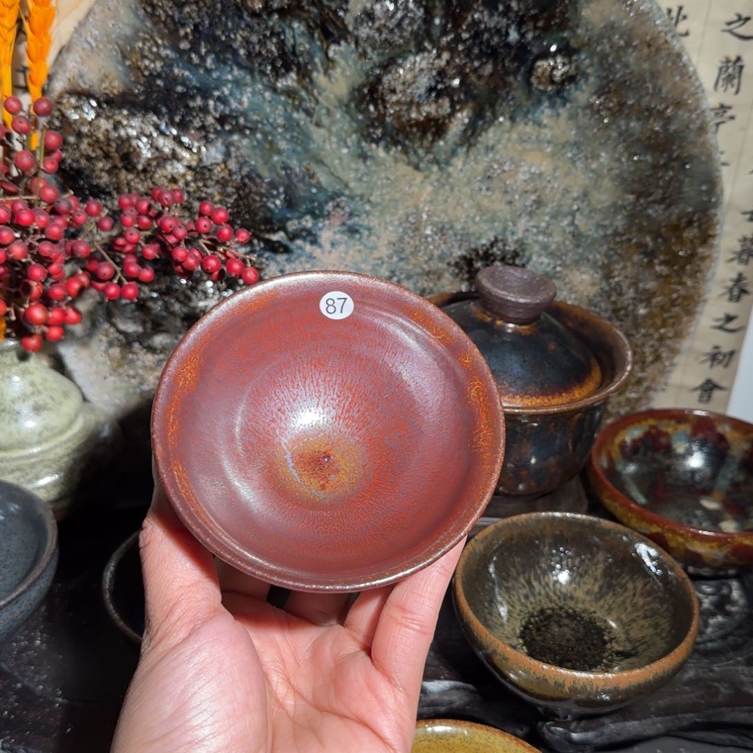茶盏87 璞韵潭龙窑柴烧