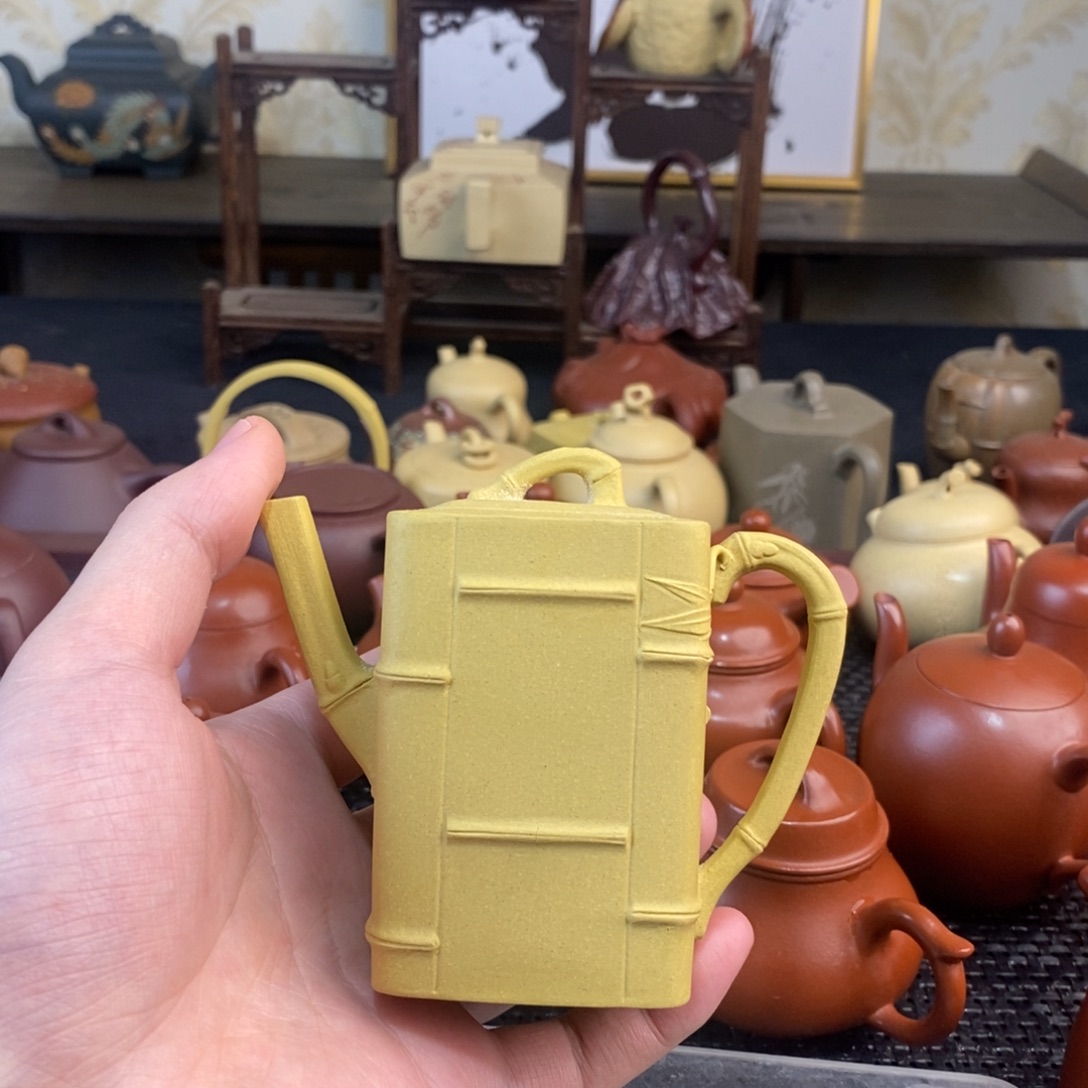 来***粮紫砂茶壶宜兴紫砂工艺研究所