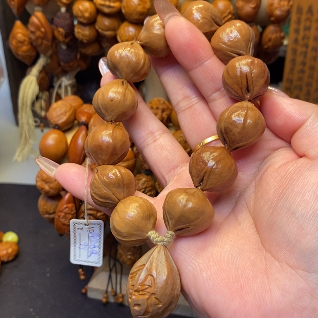 橄榄核手串/手链蒜头核